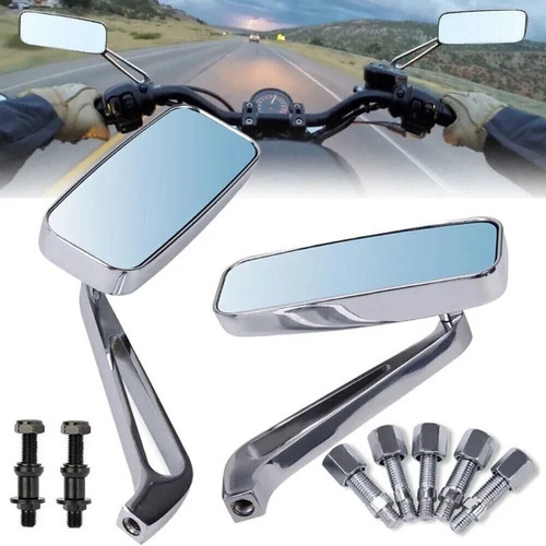 Pair 10mm chrome - 1,