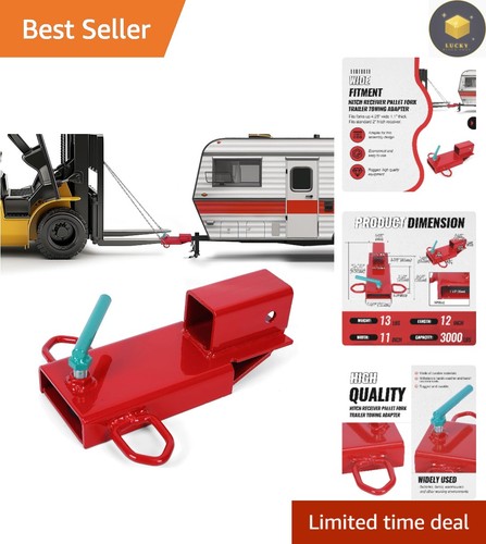 Clamp forklift hitch - clamp-on,