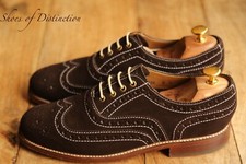 Grenson Brown Suede Oxford