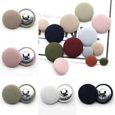 10Pcs Round Metal Buttons