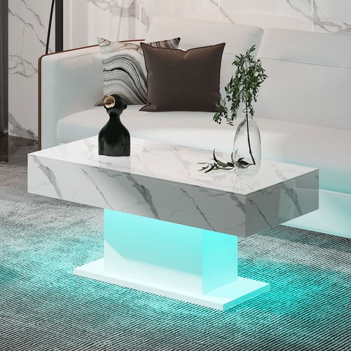 High gloss coffee - coffee, table