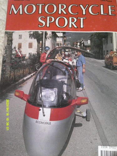 Motorcycle sport honda - 11/89,
