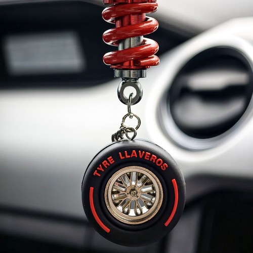 Car accessories wheel - accessories, rear