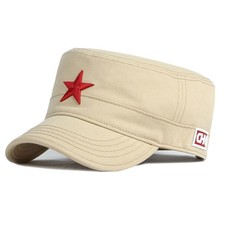 Unisex Military Cadet Hat Flat