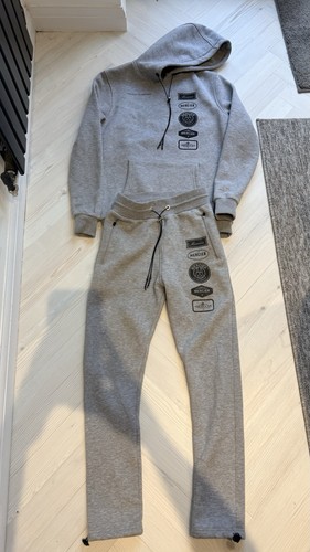 Mercier grey logo tracksuit - mercier,