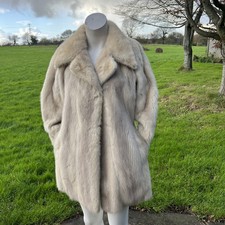 Sage Mink Women’s Fur Coat