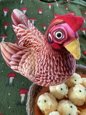 Life Size Hen and Ten Chicks