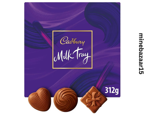 Cadbury milk tray - tray, chocolate