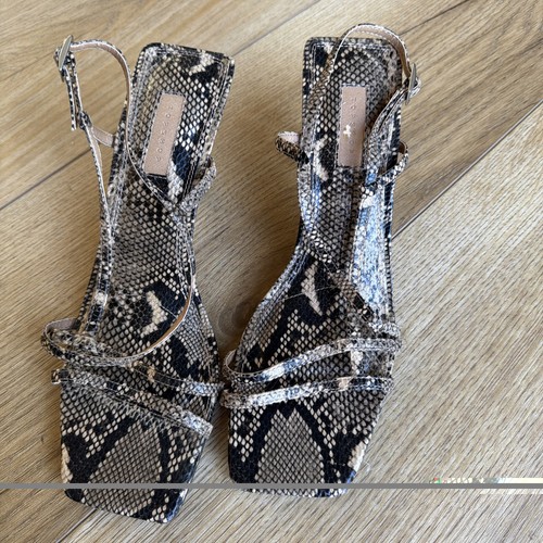Size topshop snakeskin - 6,