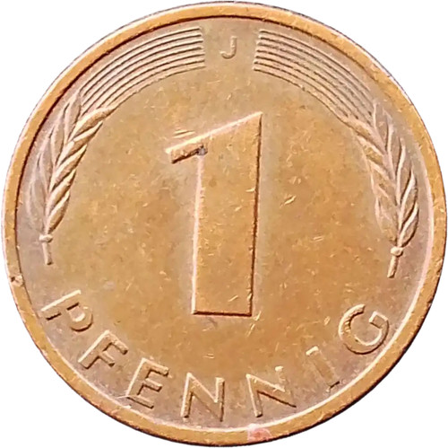 Germany pfennig coin - germany,