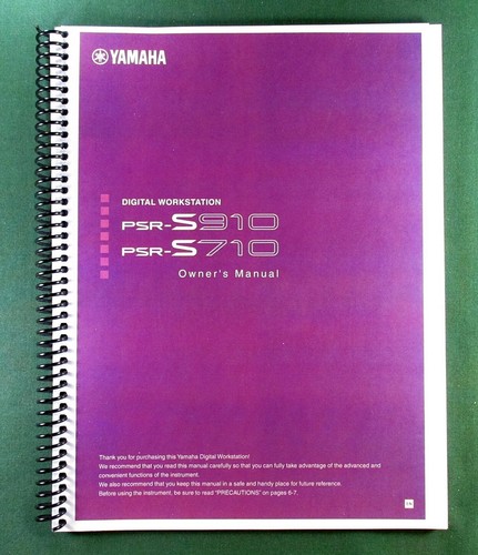 Yamaha psr s910 s710 - psr-s910, psr-s710