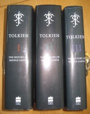 History of Middle-Earth, J.R.R. Tolkien, Twelve books in Three As New Volumes
