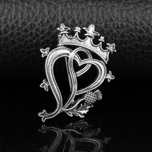 Scottish thistle brooch pin - thistle,