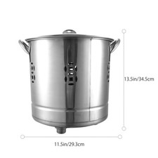 2Pcs Incinerator Stainless