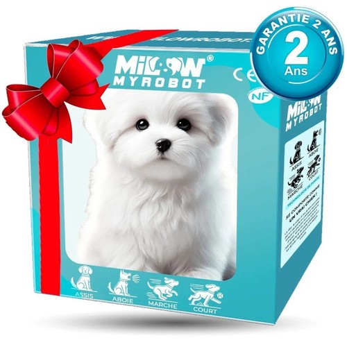 Realistic robot puppy - robot,