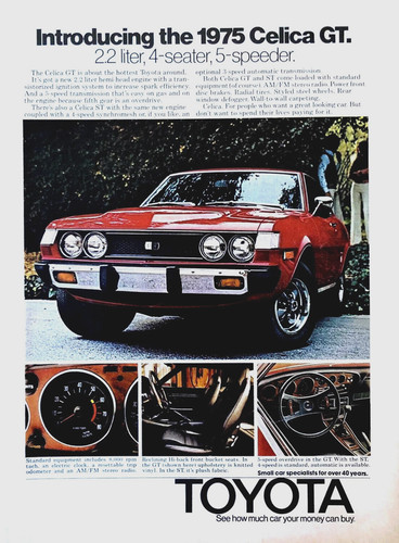 1975 toyota celica vintage - celica,