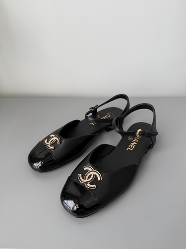 Chanel black patent - chanel,