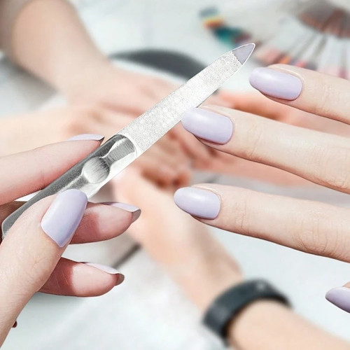Stainless steel nail file - stainless,