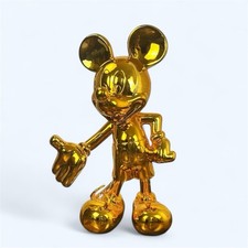 Mickey Mouse  Gold Sculpture
