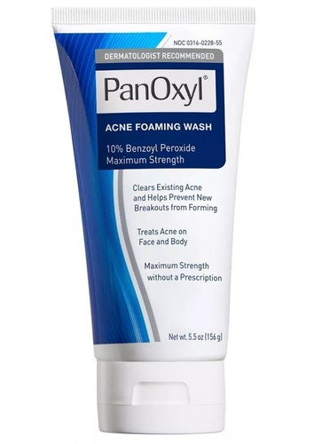Acne foaming wash face body - foaming, &