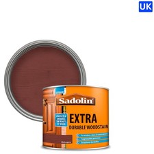 Durable 0.5L Mahogany Wood Stain - Matte or Satin Finish & Blister Resistance