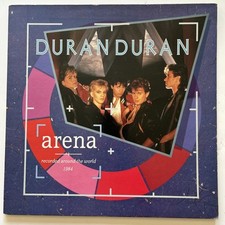 DURAN DURAN- ARENA- VINYL LP WITH BOOKLET - VG+/VG+