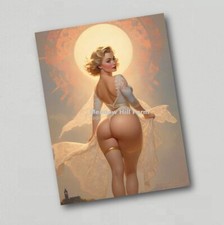 Fridge magnet Pin up Girl