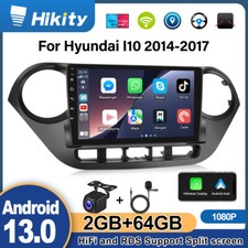 32G CarPlay 9" Android 13 Car Radio Stereo GPS NAVI BT For Hyundai i10 2013-2017