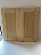 TWO X KITCHEN DOORS- LIMED OAK DOORS 300x 560mm    STOCK DX329