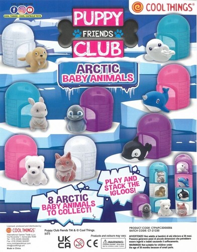 Puppy club arctic animals - arctic,