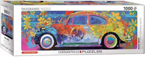 Beetle splash 1000pc jigsaw - vw,