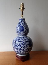 Chinese blue and white double