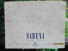 Sabena,  Promotional Brochure Presented to Delegates at the 1952 UPU Conference