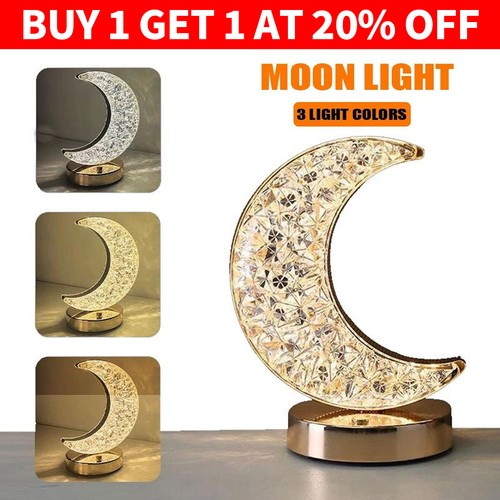 Table lamp crystal night light - table,