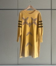 Christmas Themed Wool Mix Long Sleeved Dress Size 16