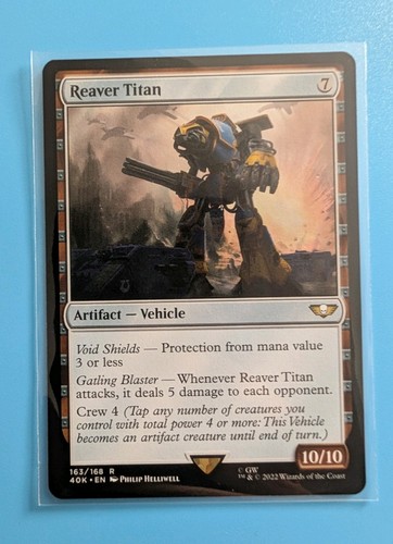 Reaver titan mtg warhammer - titan,