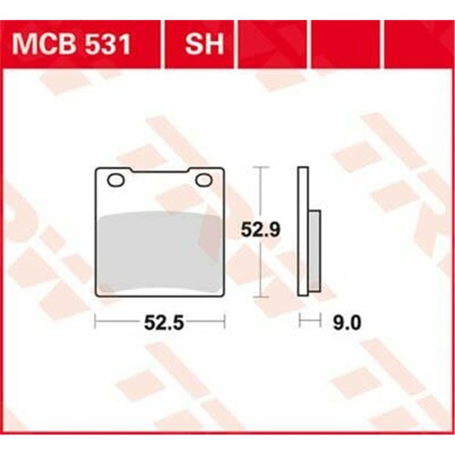Fits suzuki 250 - suzuki, trw