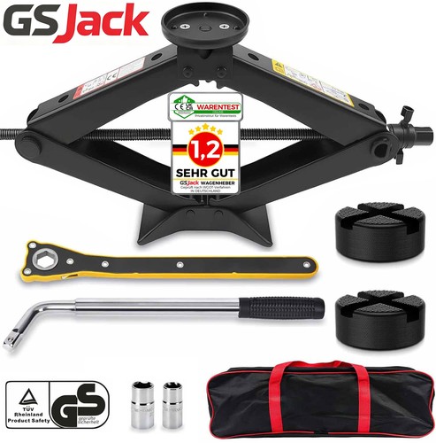 Jack assembly with - jack, handle