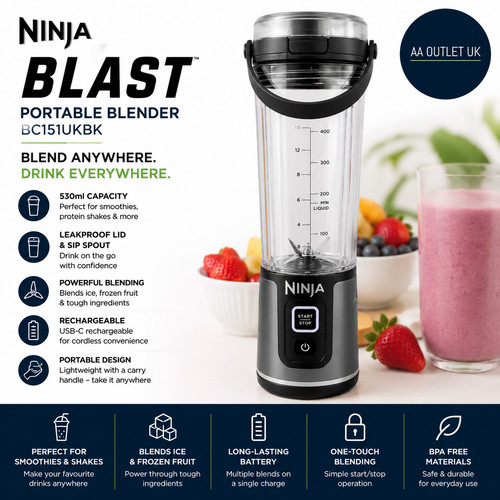 Ninja blast portable blender - ninja,