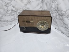 ULTRA TROUBADOUR FM950 VINTAGE 1950's VHF/FM VALVE RADIO BROWN WOODEN CASE-RSPCA