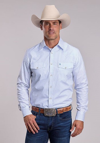 Stetson silver spur print - stetson,