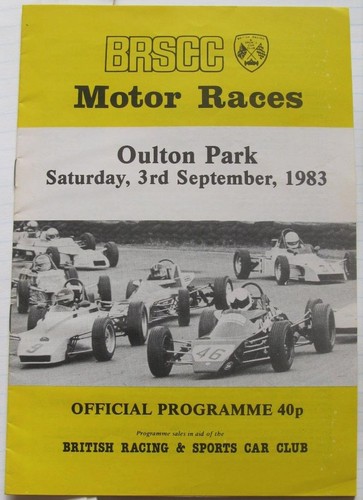 Oulton park sep 1983 brscc - oulton,