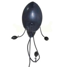 Black Inflatable Latex Hood