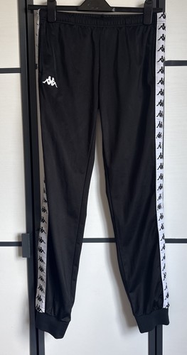 Kappa mens black joggers - kappa,