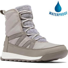 Sorel Whitney II Plus Lace WP Womens Grey Waterproof Snow Ankle Boots Size 4-8