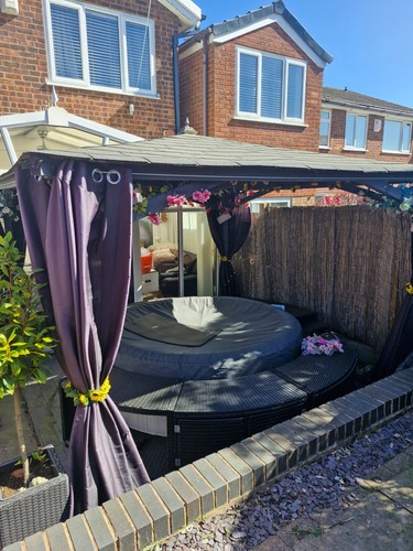 Solid meter gazebo floor - solid,