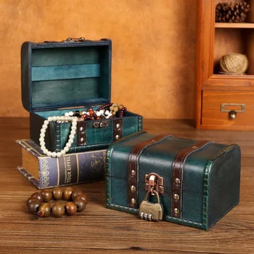 Vintage wooden treasure - vintage,