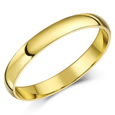 9ct Yellow Gold Ring Light D