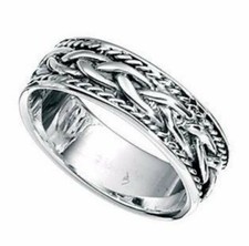 ladies mens sterling silver