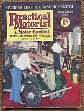 Practical Motorist 1955 Riley 9 PARTS Car Handbook Manual VSCC TT BROOKLANDS